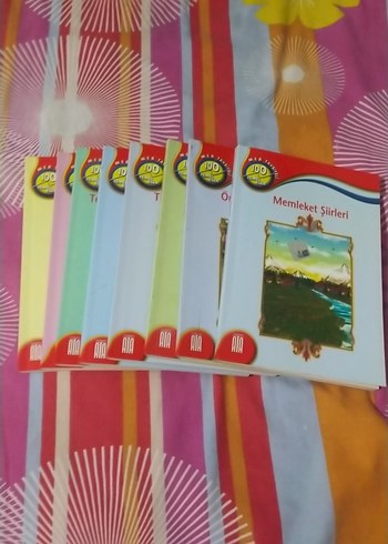 Memleket Şiirleri kitap seti