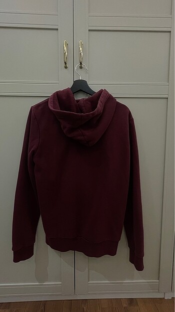 s Beden H&M marka fermuarlı sweatshirt