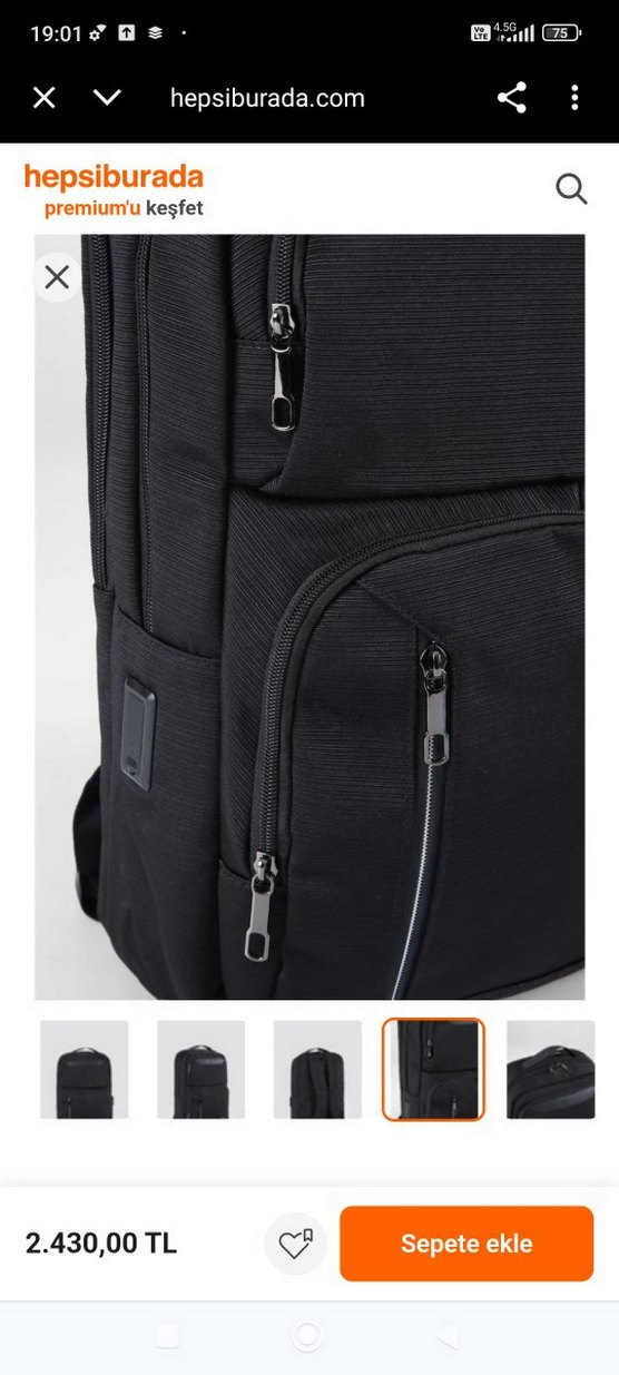 ÇÇS 51486 Sırt Çantası - Görsel 4