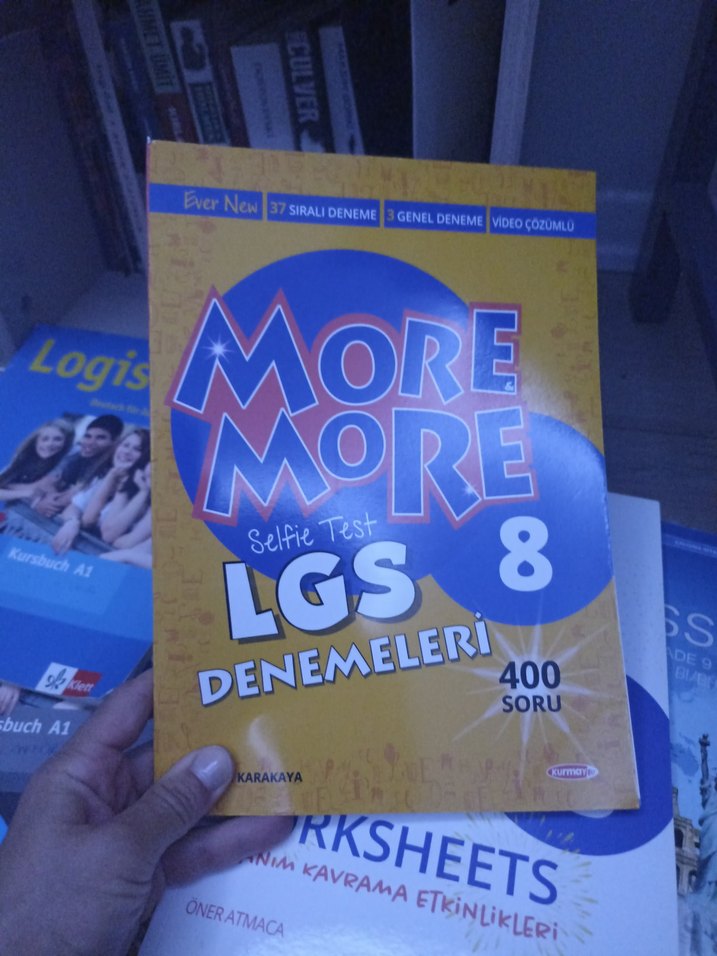 More More 8  İngilizce Test Kitabı - Görsel 3