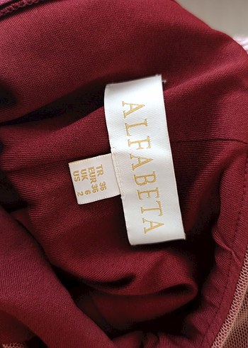 36 Beden Bordo Drapeli Straplez Midi Gotik Elbise