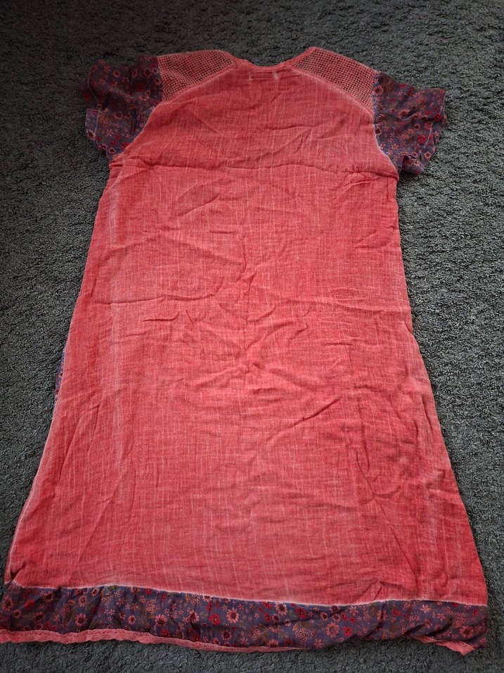 Bohem Uzun Kolsuz Elbise - Görsel 3