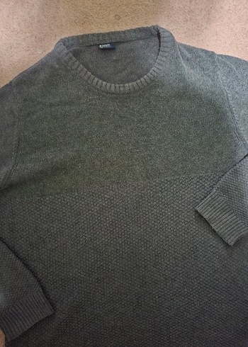 Erkek Bisiklet Yaka Triko Kazak - Görsel 2