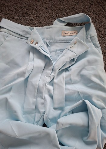 Havuç kesim klasik pantolon - Görsel 4