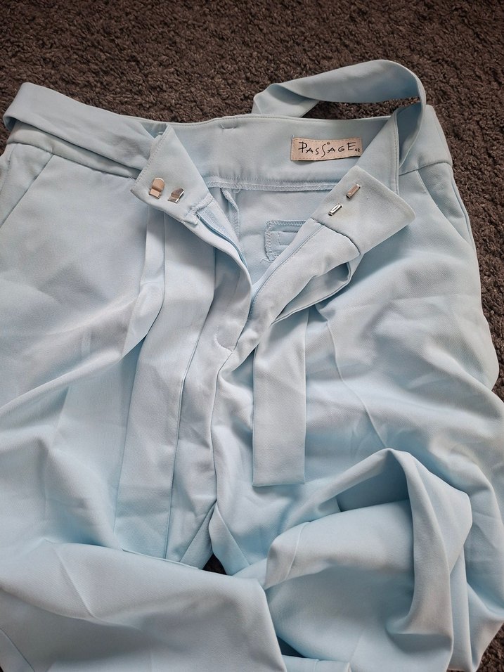 Havuç kesim klasik pantolon - Görsel 4