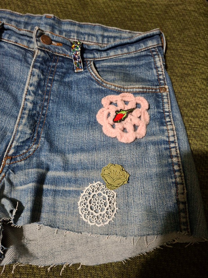 Boho kot şort - Görsel 4