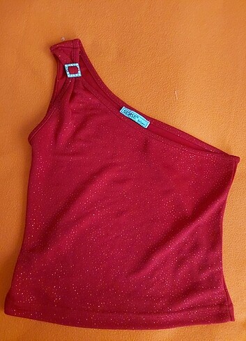 Abiye crop bluz 