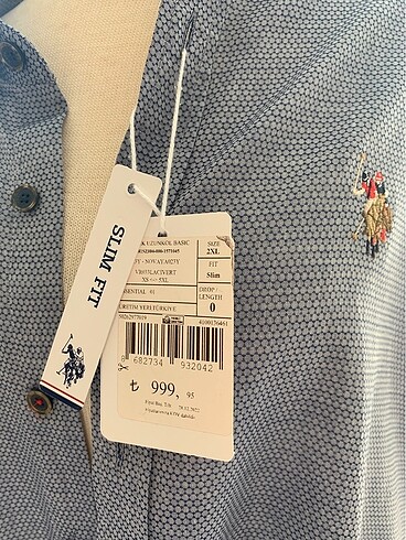 U.S Polo Assn. POLO ERKEK GÖMLEK 2XL