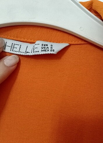 Diğer Turuncu kısa kollu Gömlek