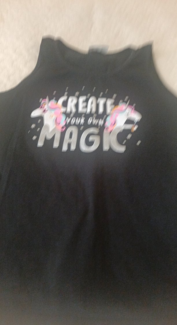 Kız Çocuk Siyah Payetli Askısız Tişört - Görsel 2