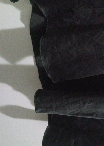 Siyah Midi gece Elbise - Görsel 4