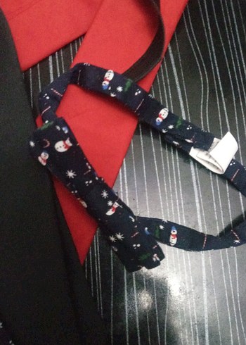 Beden Koyu Kırmızı Gotik Erkek Kravat