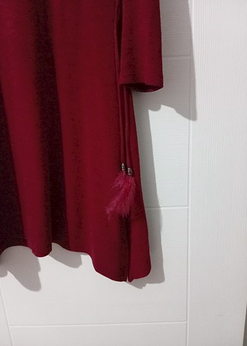 Bordo  Kadın Tunik - Görsel 8