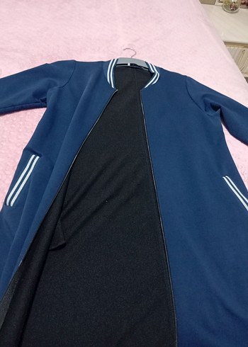 Lacivert Uzun Kollu kap - Görsel 6