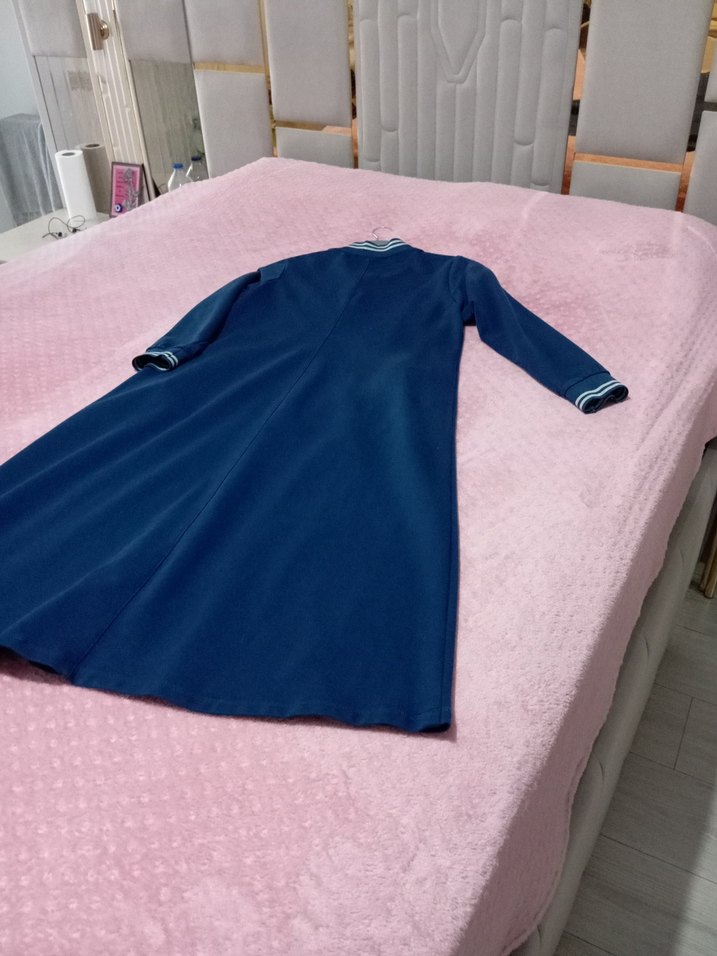 Lacivert Uzun Kollu kap - Görsel 2