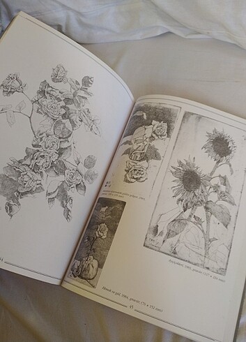  Beden Çiçekler, meyveler ve sebzeler çizim kitabı 