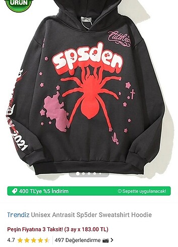 TRENDİZ SWEATSHİRT 