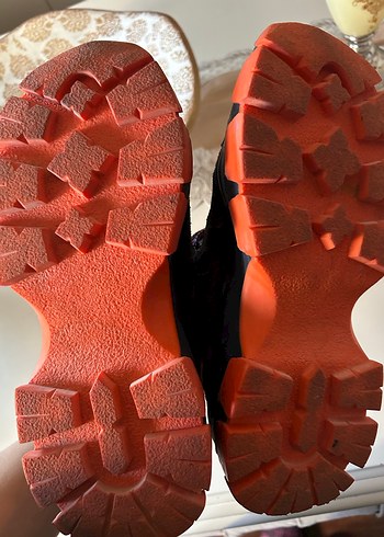 Turuncu Detaylı Erkek Spor Ayakkabı - Görsel 4