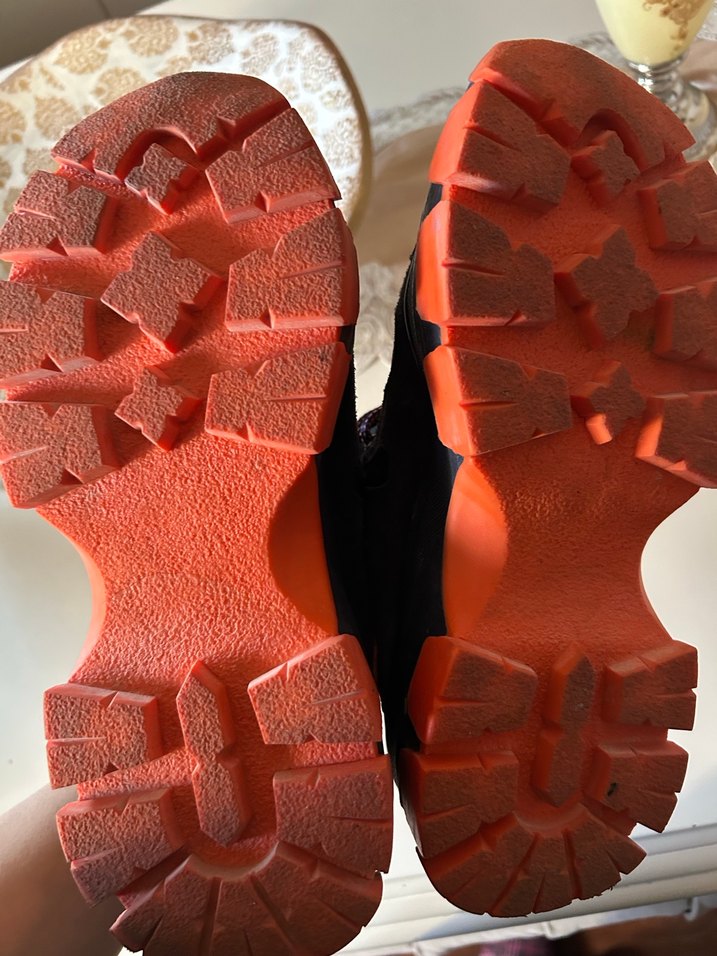 Turuncu Detaylı Erkek Spor Ayakkabı - Görsel 4