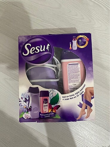 Sesu ağda makinesi seti