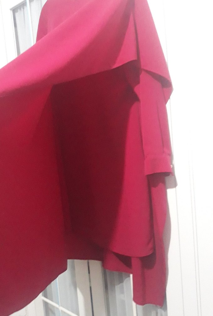 pelerinli harika tunik - Görsel 4