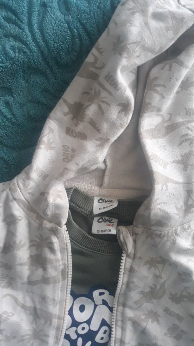 civil marka 

Gri Sokak Stili Erkekuzun kollu bady - Görsel 3