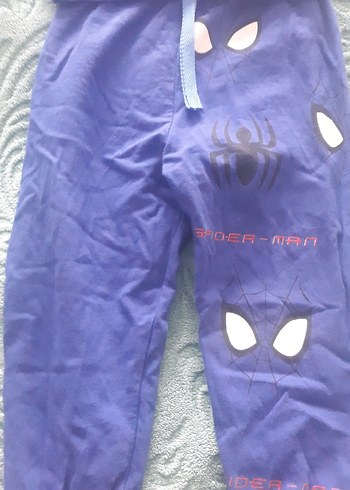 Erkek Çocuk Baskılı Mavi Pijama Takımı - Görsel 4