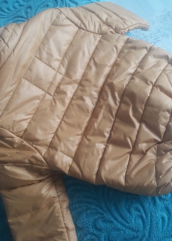 fermuarli Kahverengi Erkek Çocuk Mont - Görsel 4