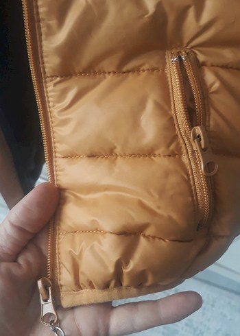 fermuarli Kahverengi Erkek Çocuk Mont - Görsel 3