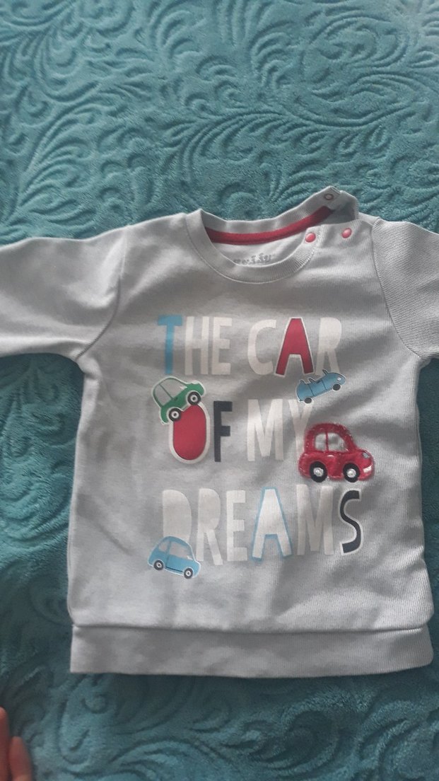 Gri Erkek Çocuk Baskılı Sweatshirt - Görsel 2