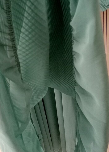 Su yeşili elbise - Görsel 5