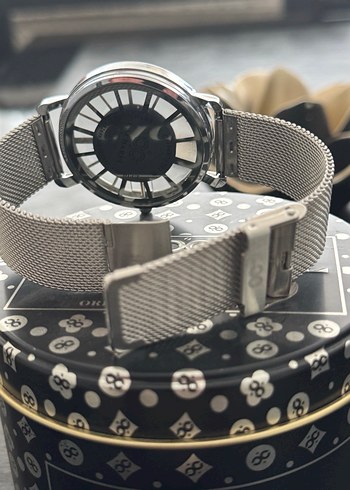 Bej Klasik Kadın Saat, Tokalı - Görsel 6