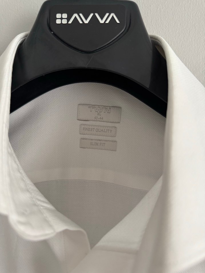 Erkek Beyaz Klasik Gömlek - Görsel 3