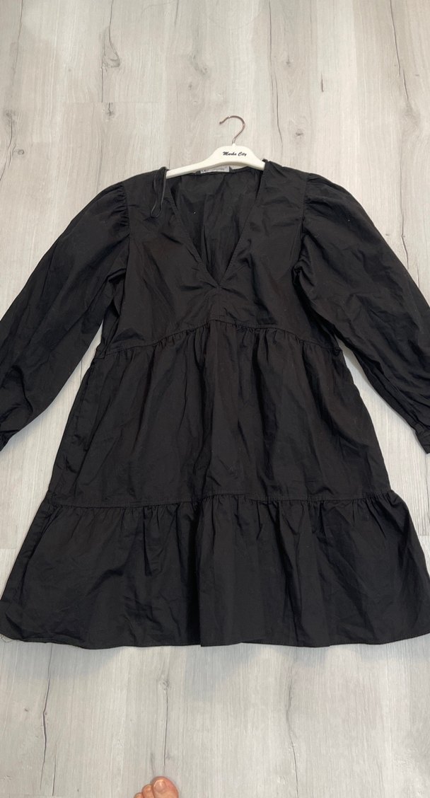 yazlık ince keten elbise - Görsel 2