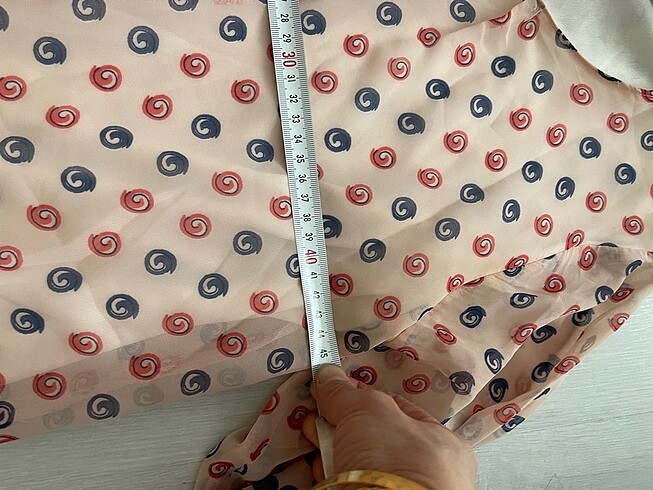 44 Beden şifon gömlek