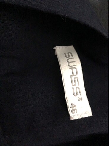 lacivert swass 46 beden pantolon etek - Görsel 3