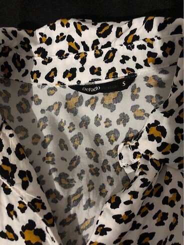 defacto leopar gömlek - Görsel 3