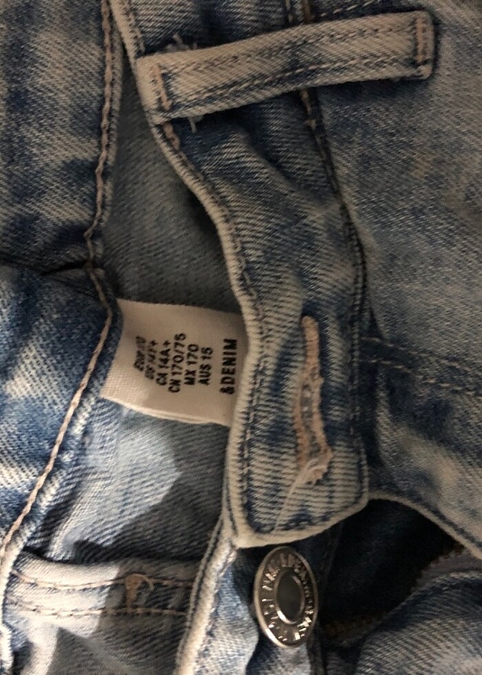 denim şort - Görsel 2