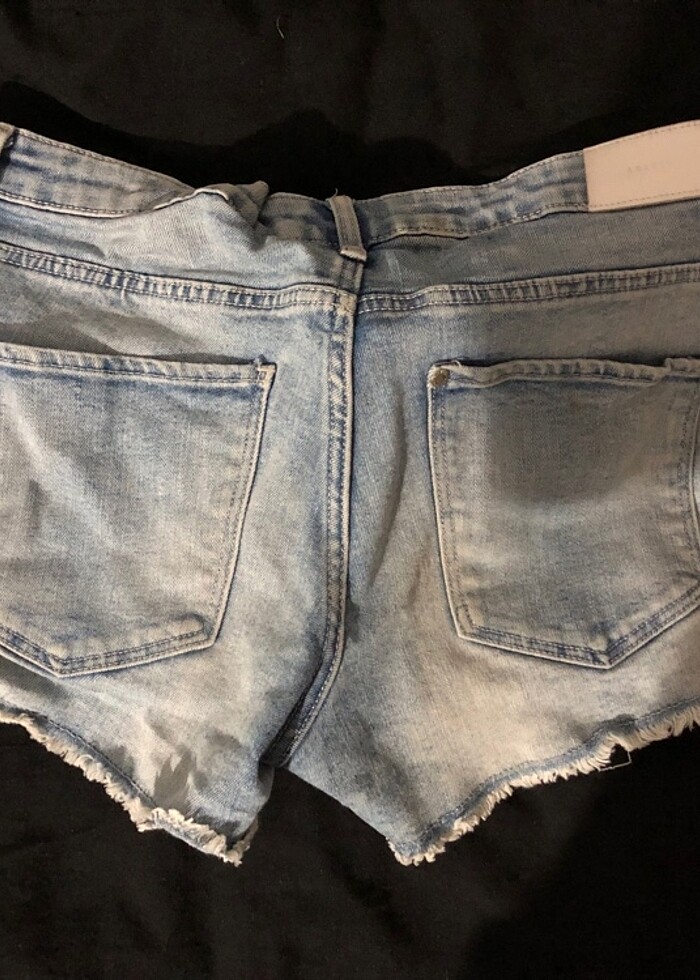 denim şort - Görsel 4