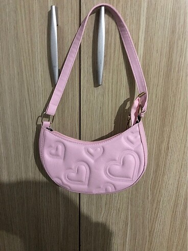 shein çanta deri pembe