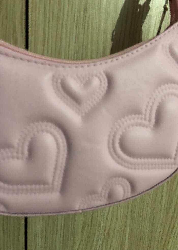 shein çanta deri pembe - Görsel 3