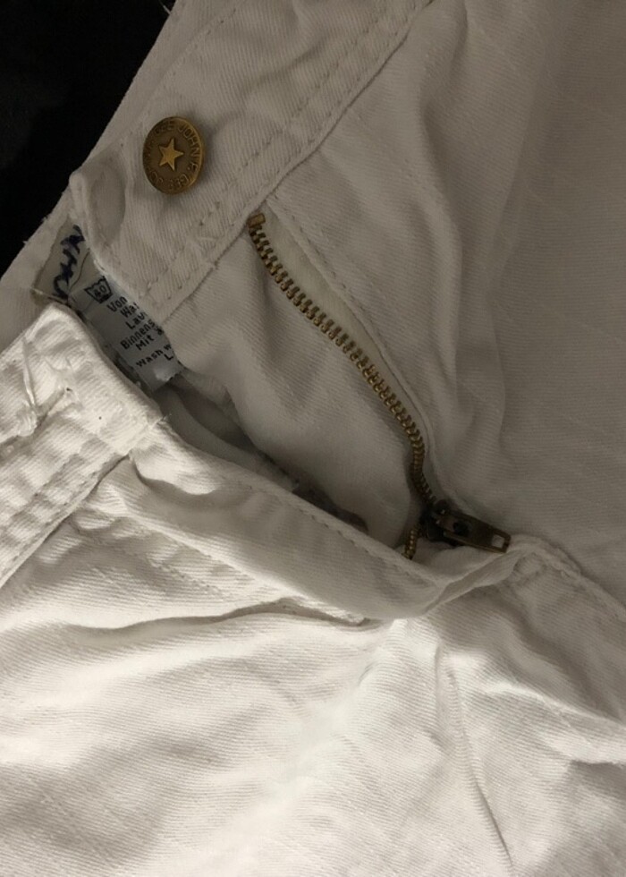 beyaz şort - Görsel 2