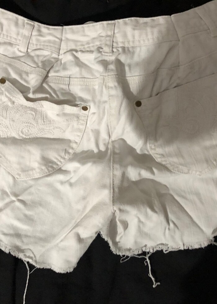 beyaz şort - Görsel 3