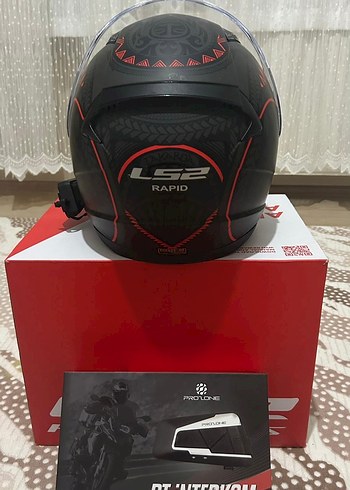 LS2 RAPİD İNTERKOMLU KASK - Görsel 5