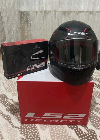 LS2 RAPİD İNTERKOMLU KASK - Görsel 7