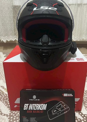 LS2 RAPİD İNTERKOMLU KASK - Görsel 2