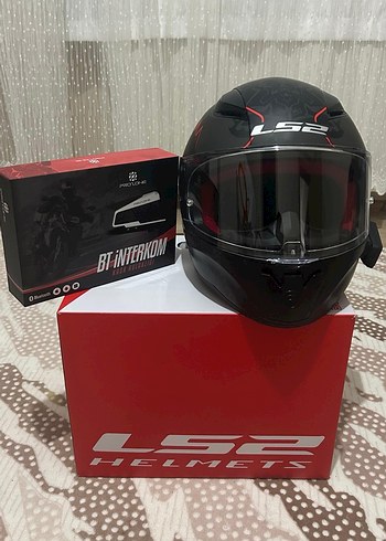 LS2 RAPİD İNTERKOMLU KASK - Görsel 4