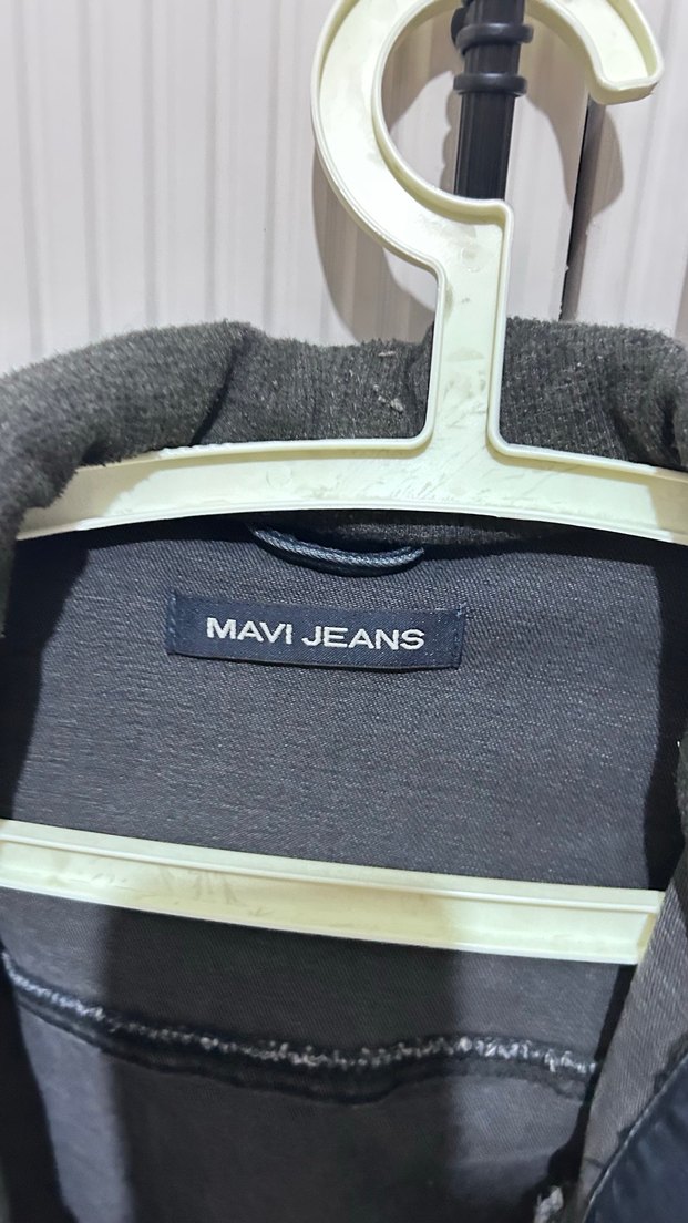 Mavi Jean Kapüşonlu Denim Erkek Ceket - Görsel 4