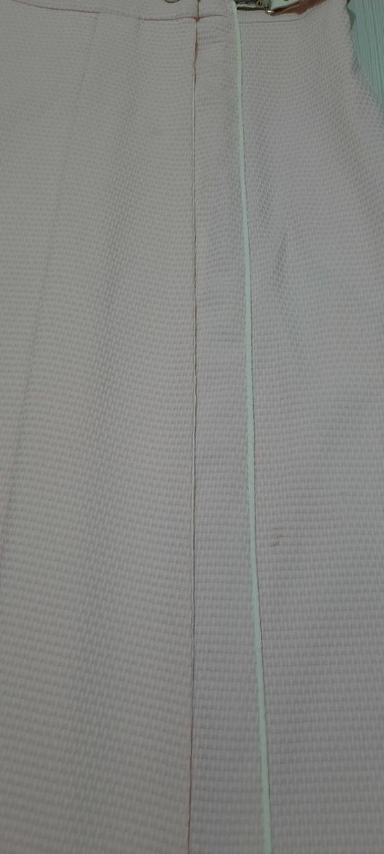 Düğmeli Pembe Kadın trençkot pardesü - Görsel 3