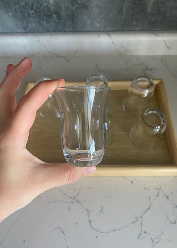 6 Adet Cam Bardak - Görsel 4